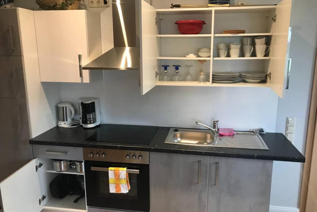 Ferienwohnung Schwalbennest Hanerau-Hademarschen Eksteriør billede